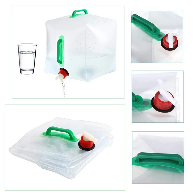 Wholesale Reusable Pe Plastic Camping Folding Outdoor Water Bags - Buy ...