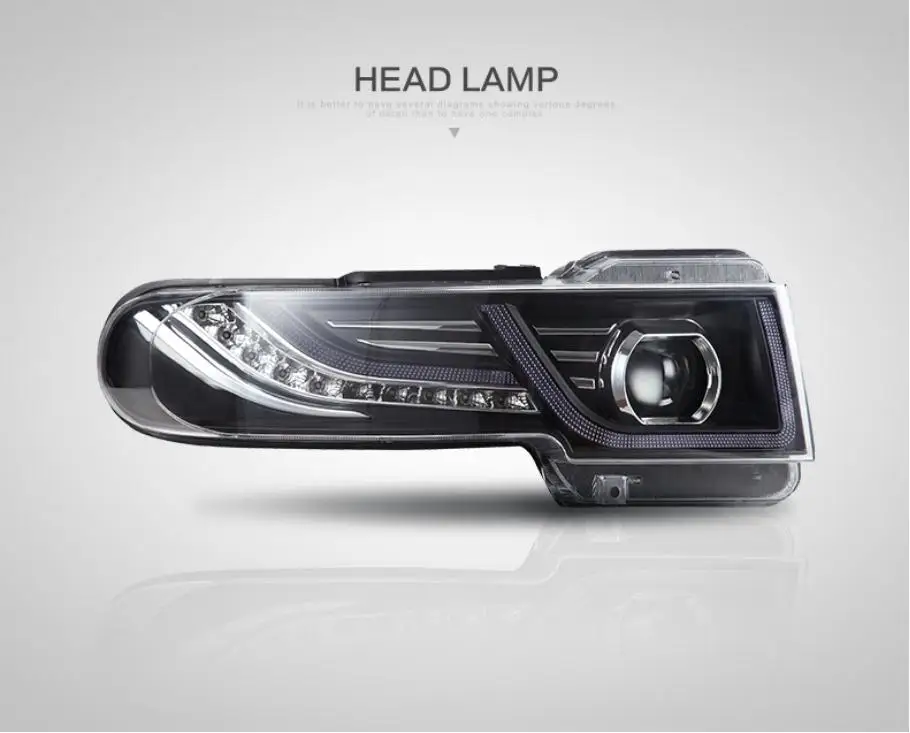Vland Manufacturer LED Headlamp for Fj cruiser  2007,2008,2009-2019 with wholesale price  for headlight pug and play