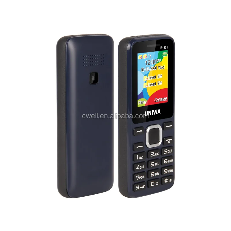 Cool Telefono Movil ECON E1801 Cheap 1.77 inch Dual SIM Card Stock Mobile Phone