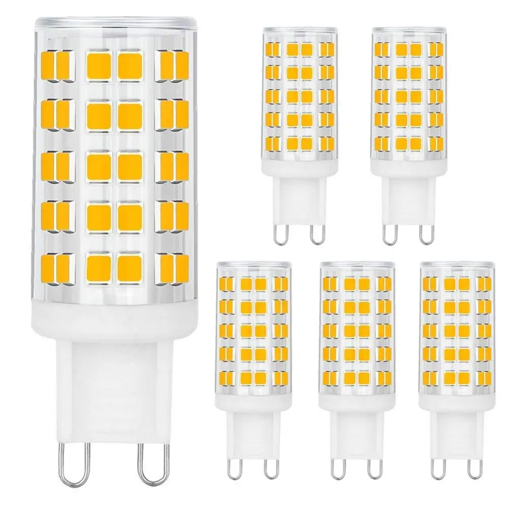 G9 LED Bulb Dimmable White 6000K for home lighting