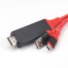 USB C Type C Mobile Phone Micro USB 8pin to TV HDTV Connecter Cable