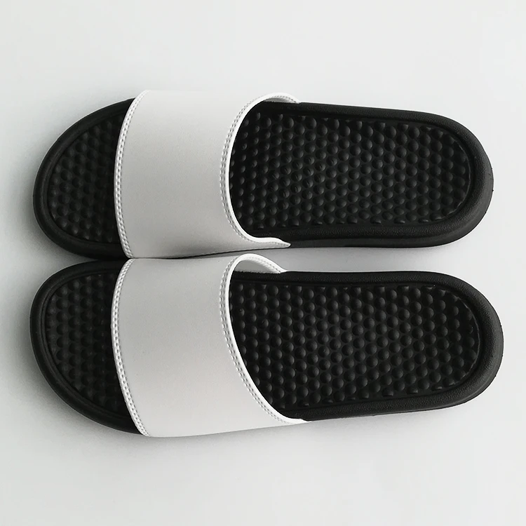 Oem Custom Black Slides Footwear Sandal Pvc,Custom Logo Slippers Men