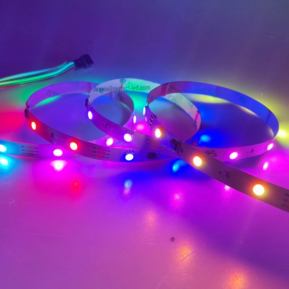 Epistar chip ws2815/WS2811/WS2813 rgb 12v led strip 60led 5m flexible addressable