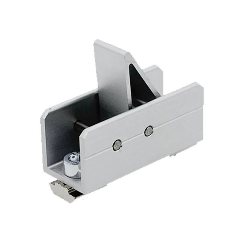 product t type slider stopper third generation grade 1000 series aluminum alloy lean pipeline rod accessories trolley flow rack-13