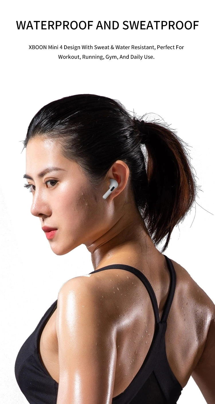 2020 Wholesale Tws Air Pro4 Bt 5.0 Headset Smart Touch Air Pro4 Wireless Headset Single Stereo Earbuds Pro 4 For Sporting - ANKUX.COM