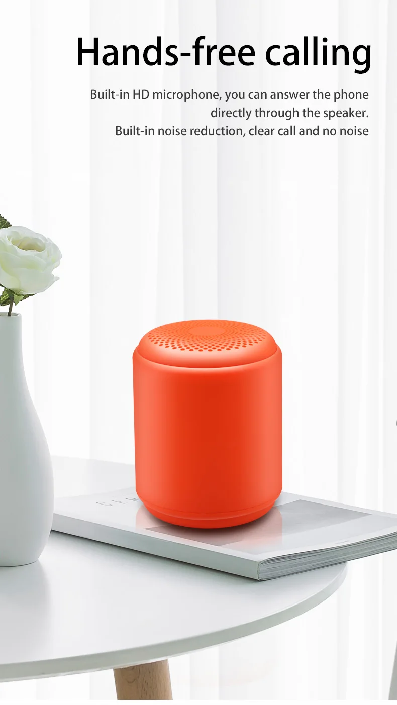 Small subwoofer waterproof bass mini wireless speaker portable bt speaker - ANKUX.COM