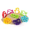 Summer fun kids DIY educational magic space modeling toy sand painting molds 8pcs sets