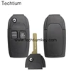 Hot selling 2 button folding flip smart car remote key locksmith blank replacement for Volvo