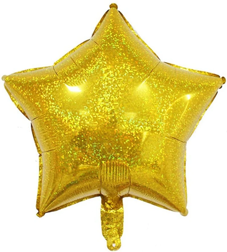 Золотая звезда шар