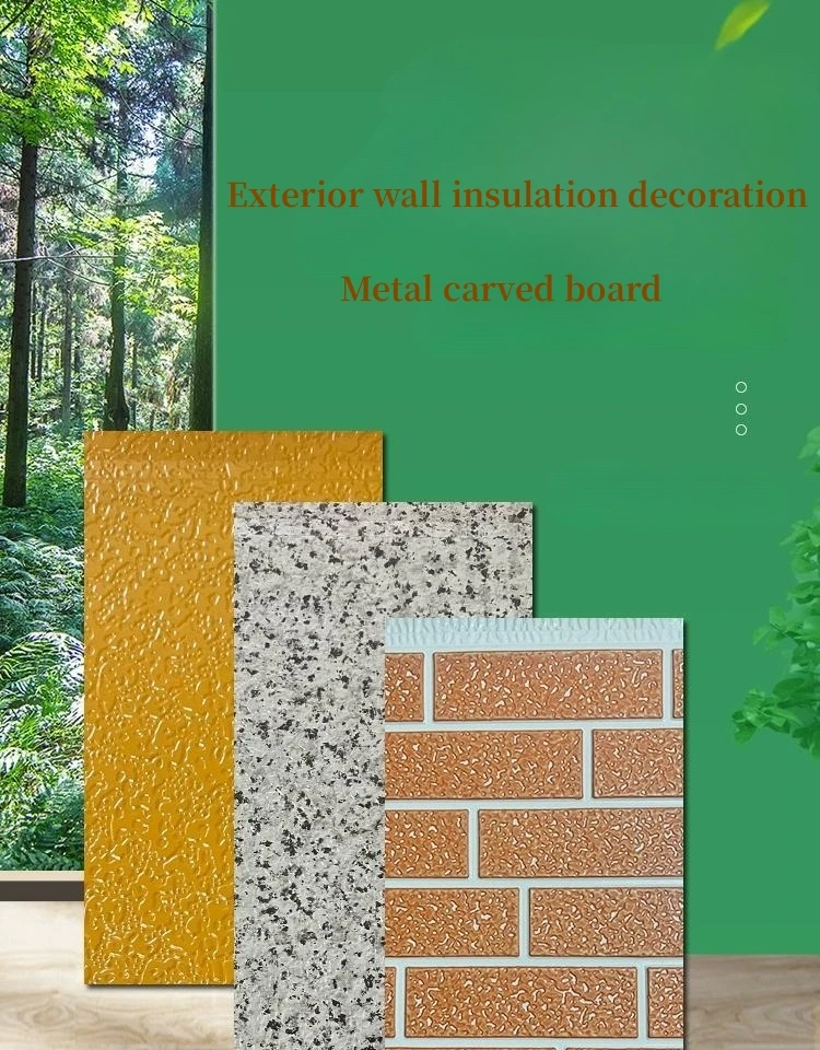 16mm Factory price Polyurethane insulation sandwich panel PU foam wall board panel exterior wall panels for house decoration details