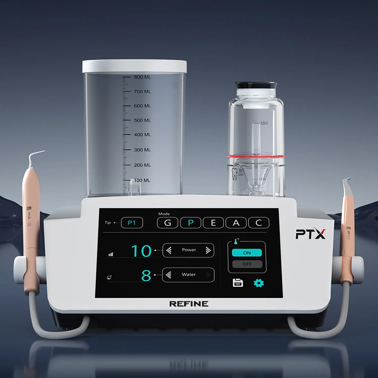 Ptx Scaler Dental 2 In 1 Ultrasonic Scaler And Air Polisher Mobile