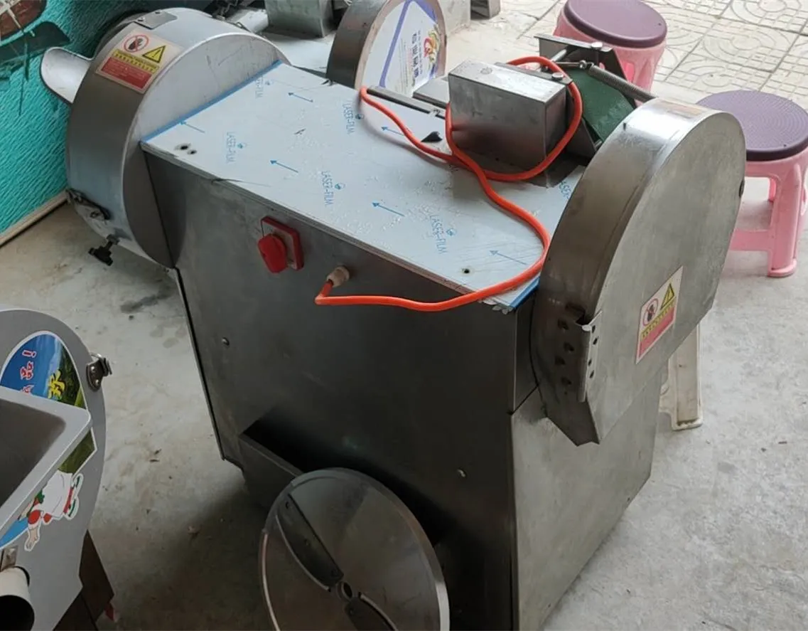 自动电动蔬菜立方体切割机/马铃薯切片机/蔬菜切片制作果蔬切割机