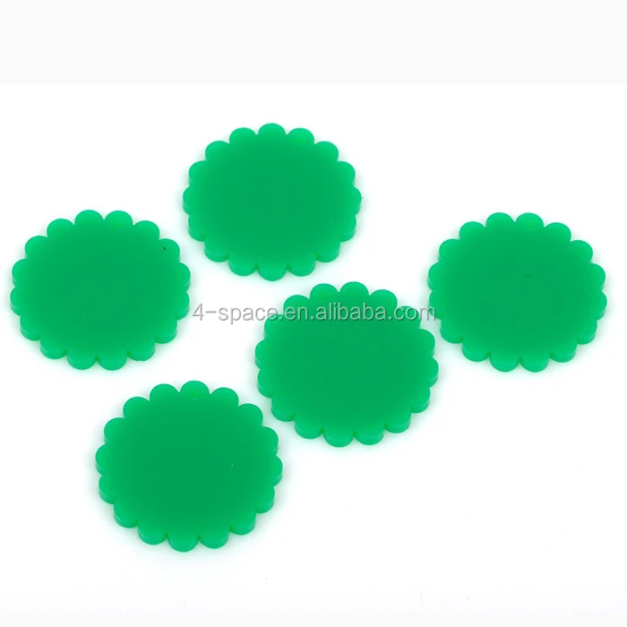  SEWACC 2pcs 25cm 3mm Acrylic Round Disc Acrylic Rounds