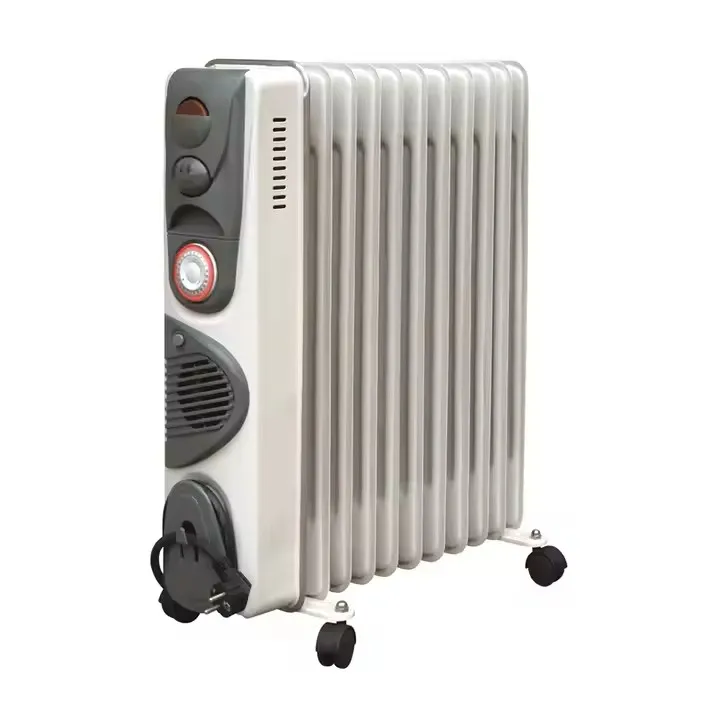 Freestanding Ptc Oil-filled Radiator, Portable, 1500 W, Metal - detail 6