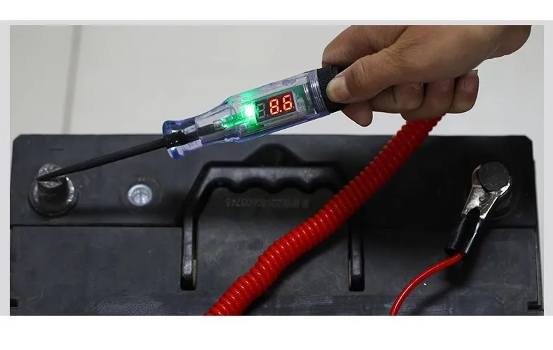 LED Display Digital Voltage Tester for Cars 12V 24V 70V Auto Repair Circuit Fuse Detection Vehicle Tools