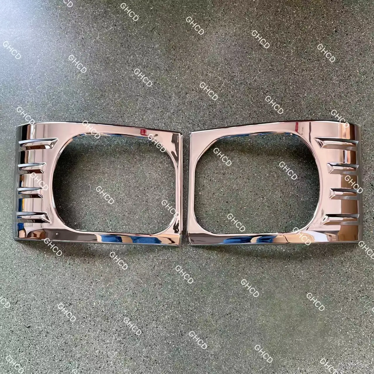 product ghcd hot product high quality chrome plated head lamp frame for 2008 years japanese truck isuzu new-0