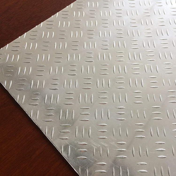 three bar aluminum checker plate