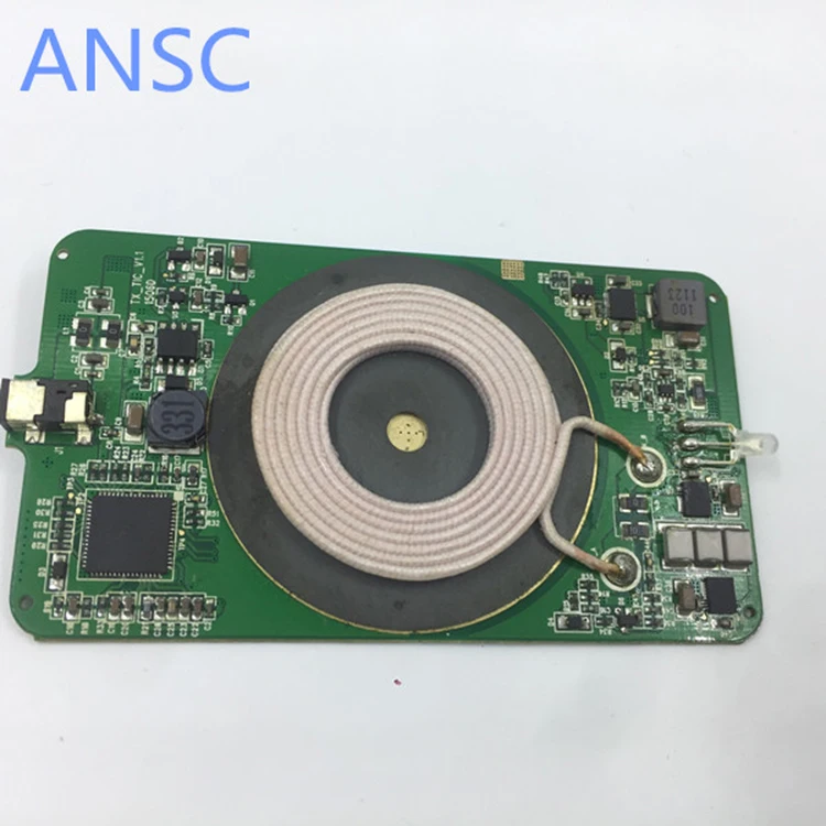 Qi standard smart wireless charging fast circuit wireless charging coil pcb for android