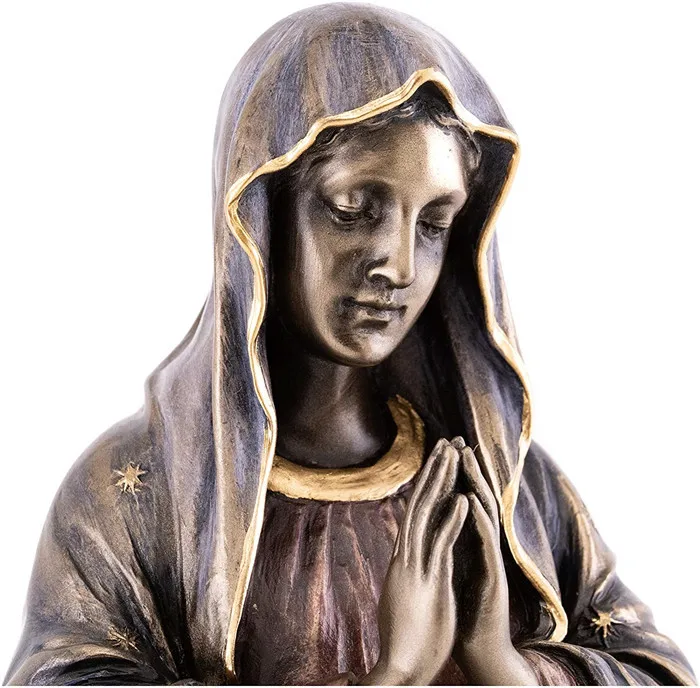 Polyresin/ Resin Virgin Mary Statue Roman Catholic Sculpture In