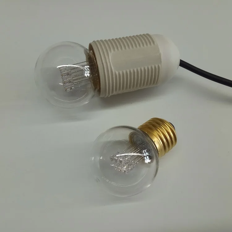 IP44 Outdoor 230v led bulb G45 plastic shatterproof E27 decorative light bulb 1W