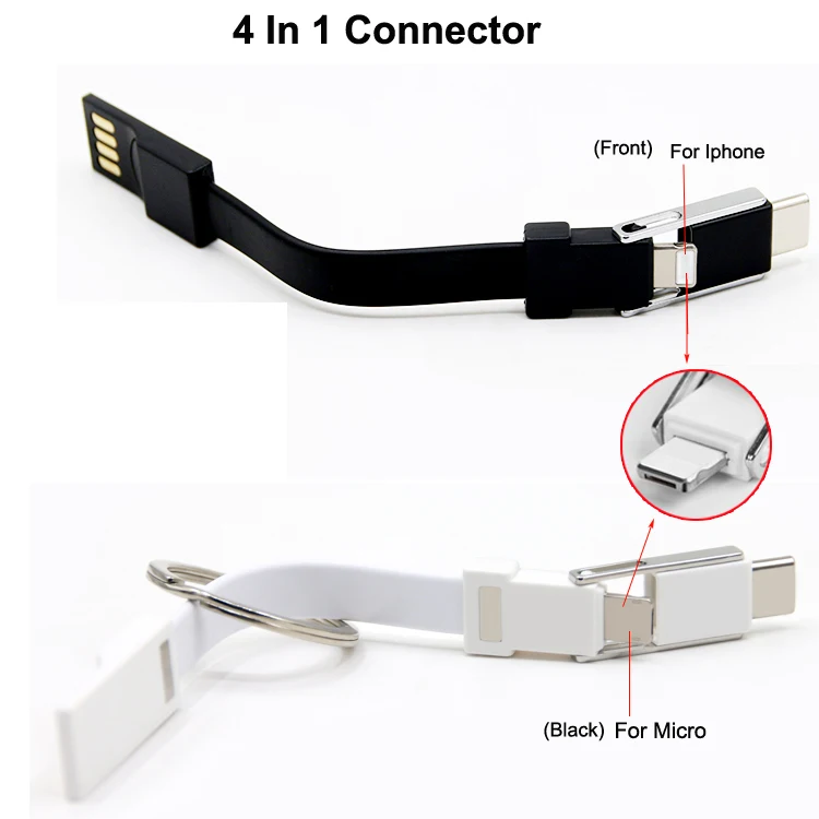 Innovative Products 2020 Coloful Portable Mini Fast Charging Short 3 in 1 Magnetic USB Cable For Christmas Gift - ANKUX.COM