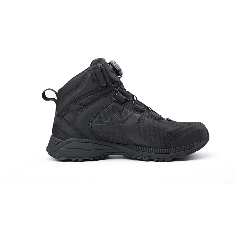 Hanagal 6 Inches Waterproof Officers Boots With Boa Fast Lacing System