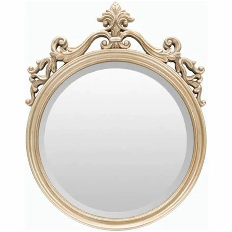 Environmental protectionantique customized uretchane mirror top sale decorative home and hotel frame wall uretchane mirror