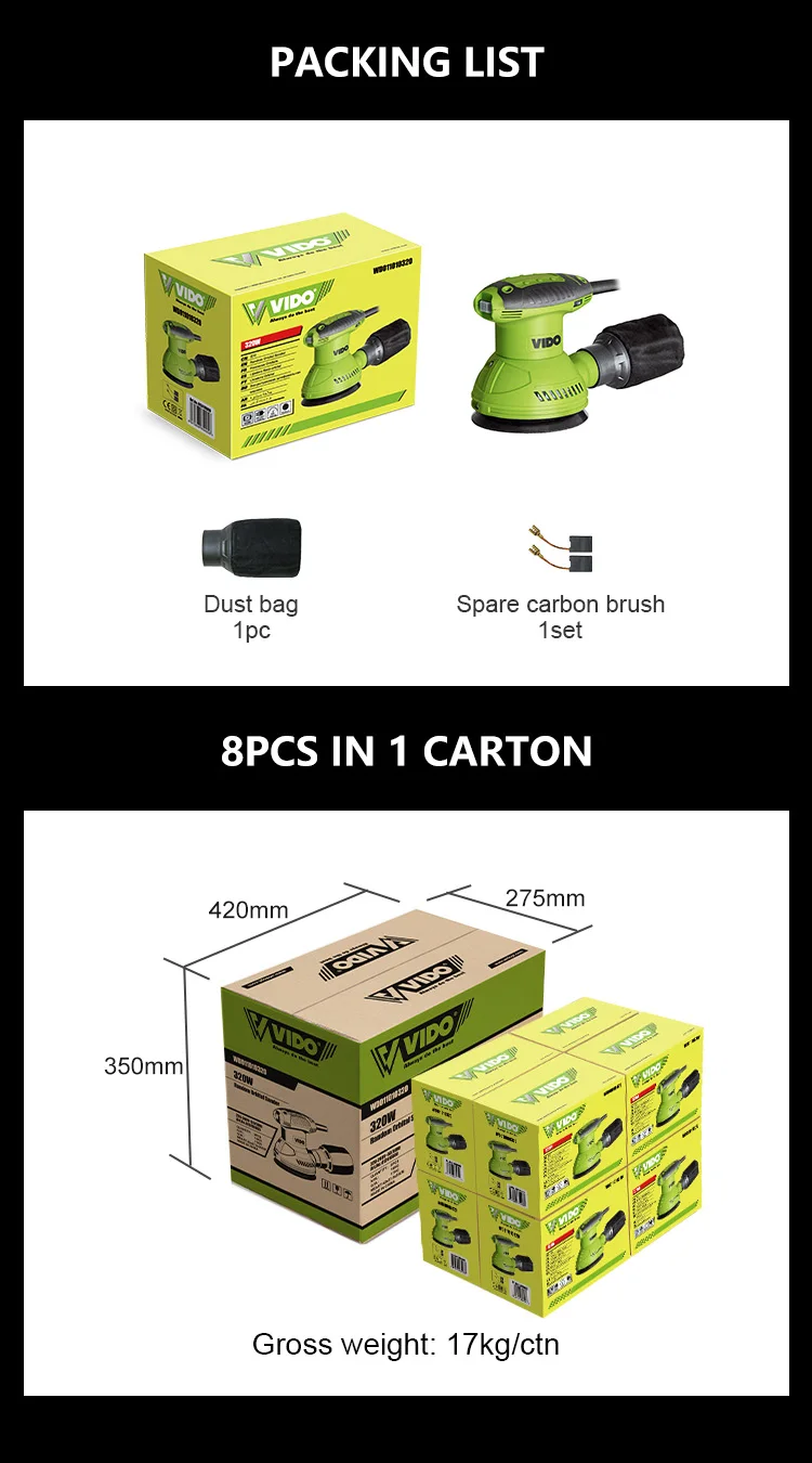 WD011010320 Packing list