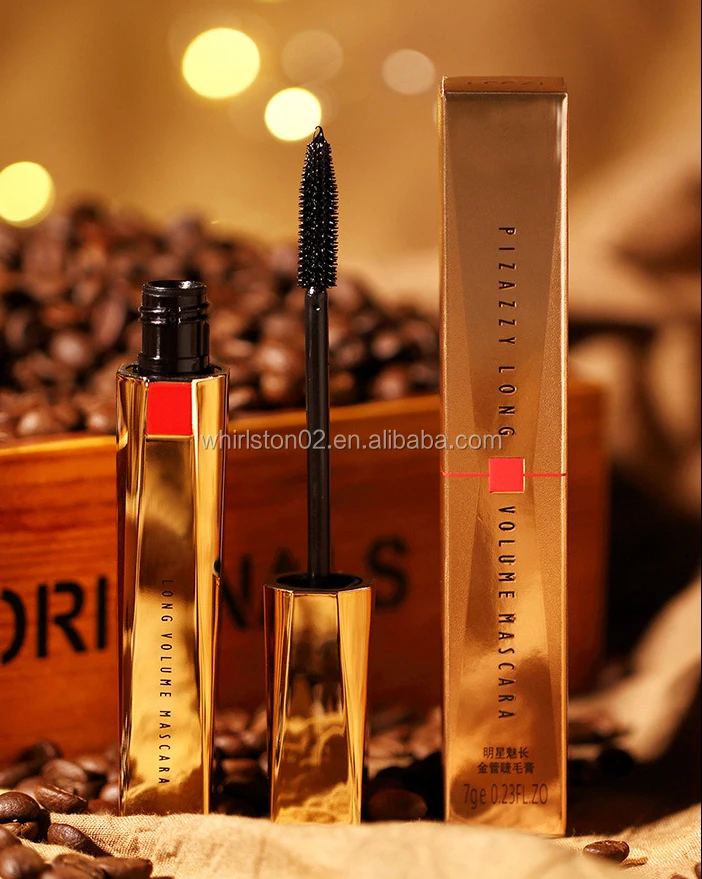 Gold Tube Mascara Waterproof Eyelash Growth Serum Mascara Private Label