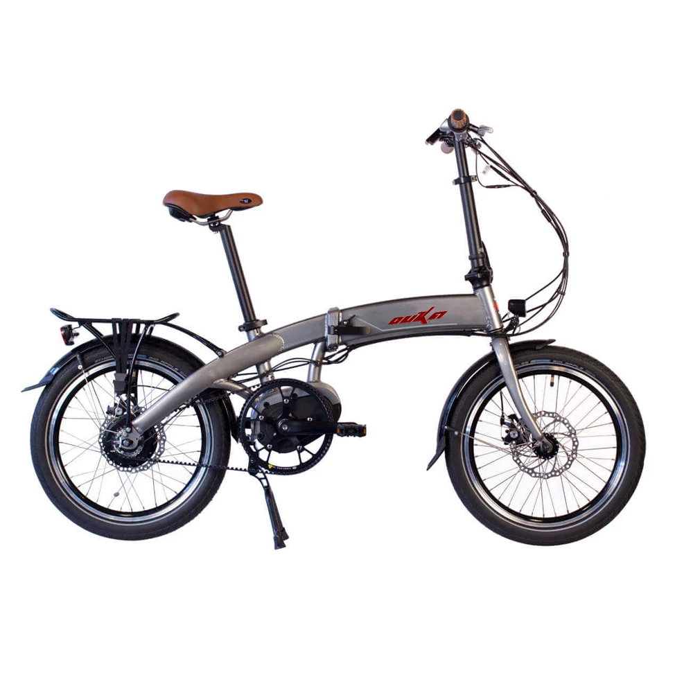 belt driven folding bike