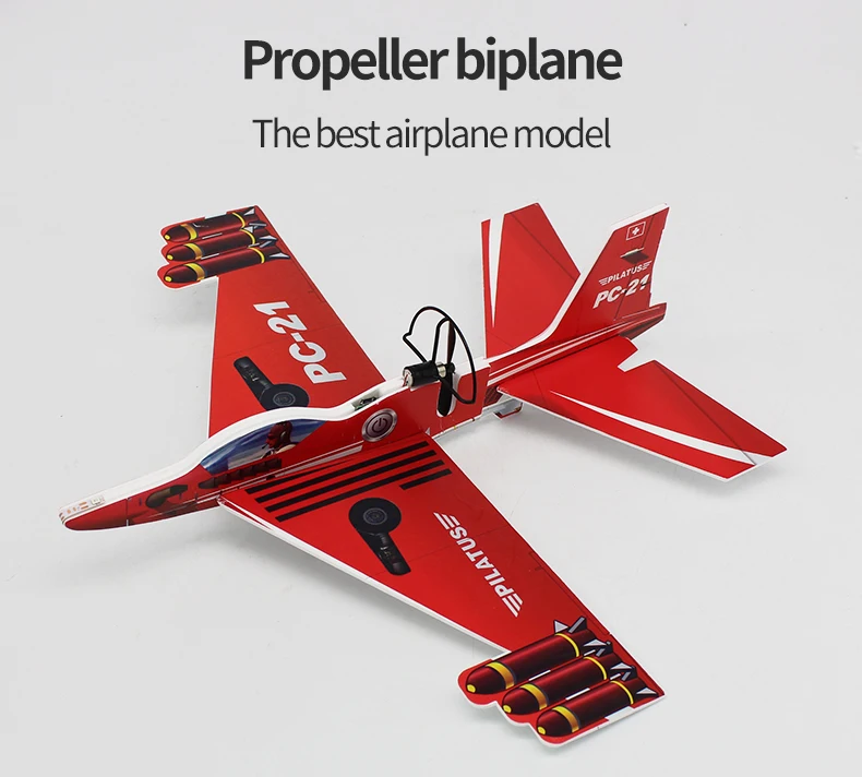 Hot sale flying electric throwing aircraft toy light plane airplane with high quality