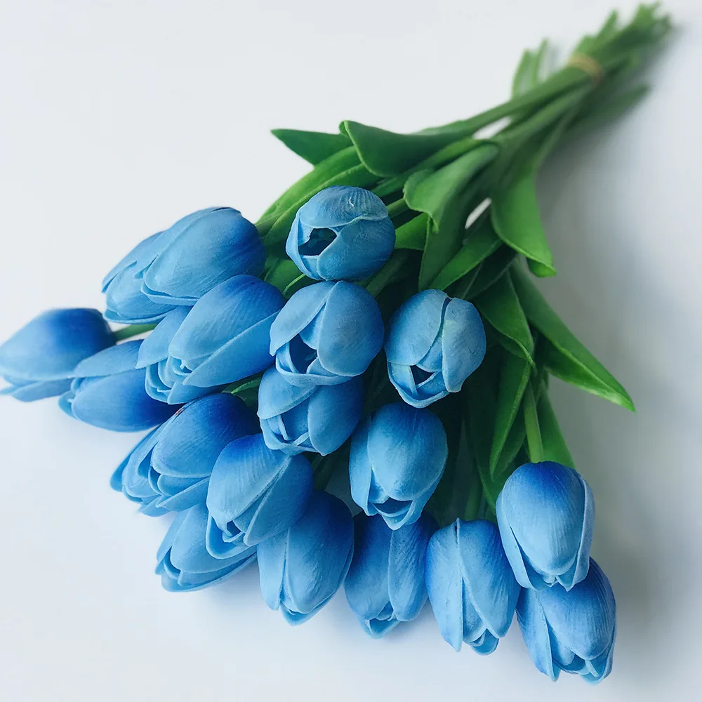 Голубые Тюльпаны Букет