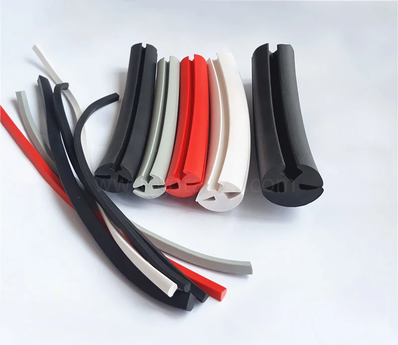 Car door seal rubber strip rubber protective strips Extruded Rubber Strip