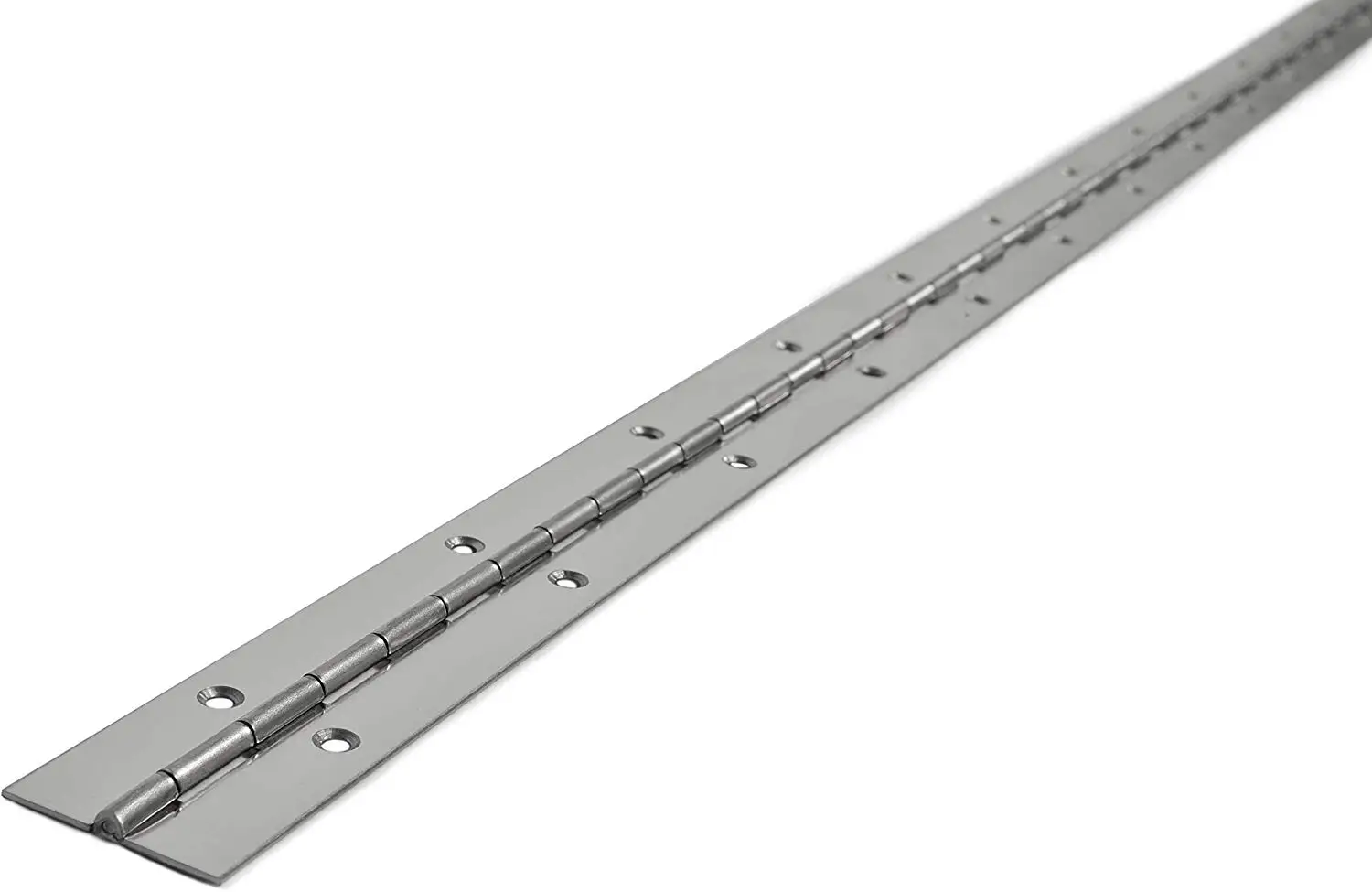 Heavy Duty Polished Stainless Steel Continuous & Piano Hinge With Holes
