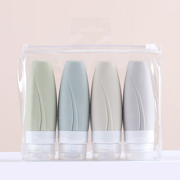 Zhongding Pvc 60ml 90ml Silicone Lotion Shampoo And Conditioner Empty ...