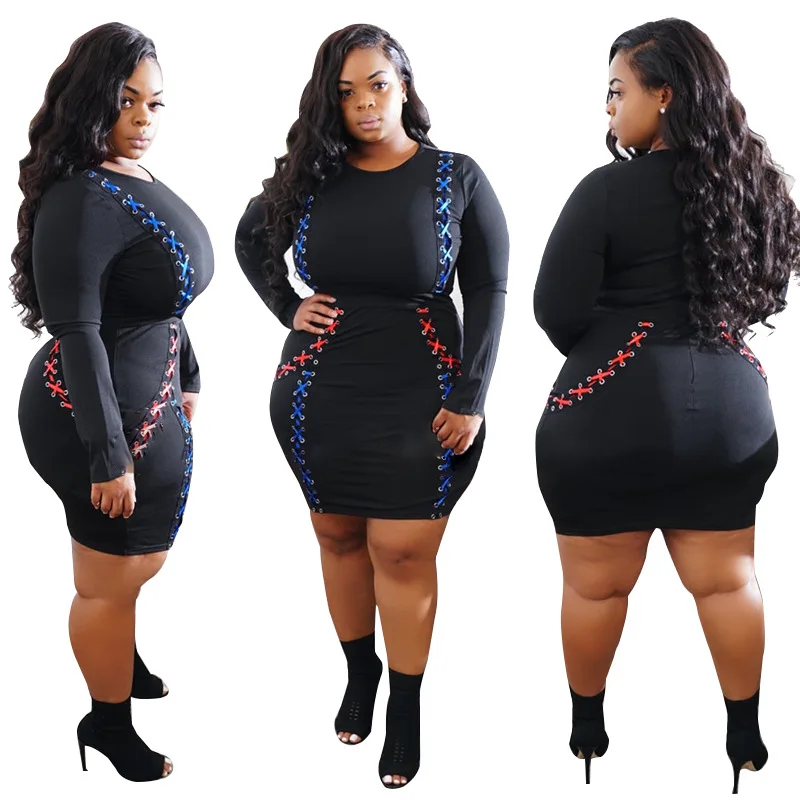vestido preto para gorda