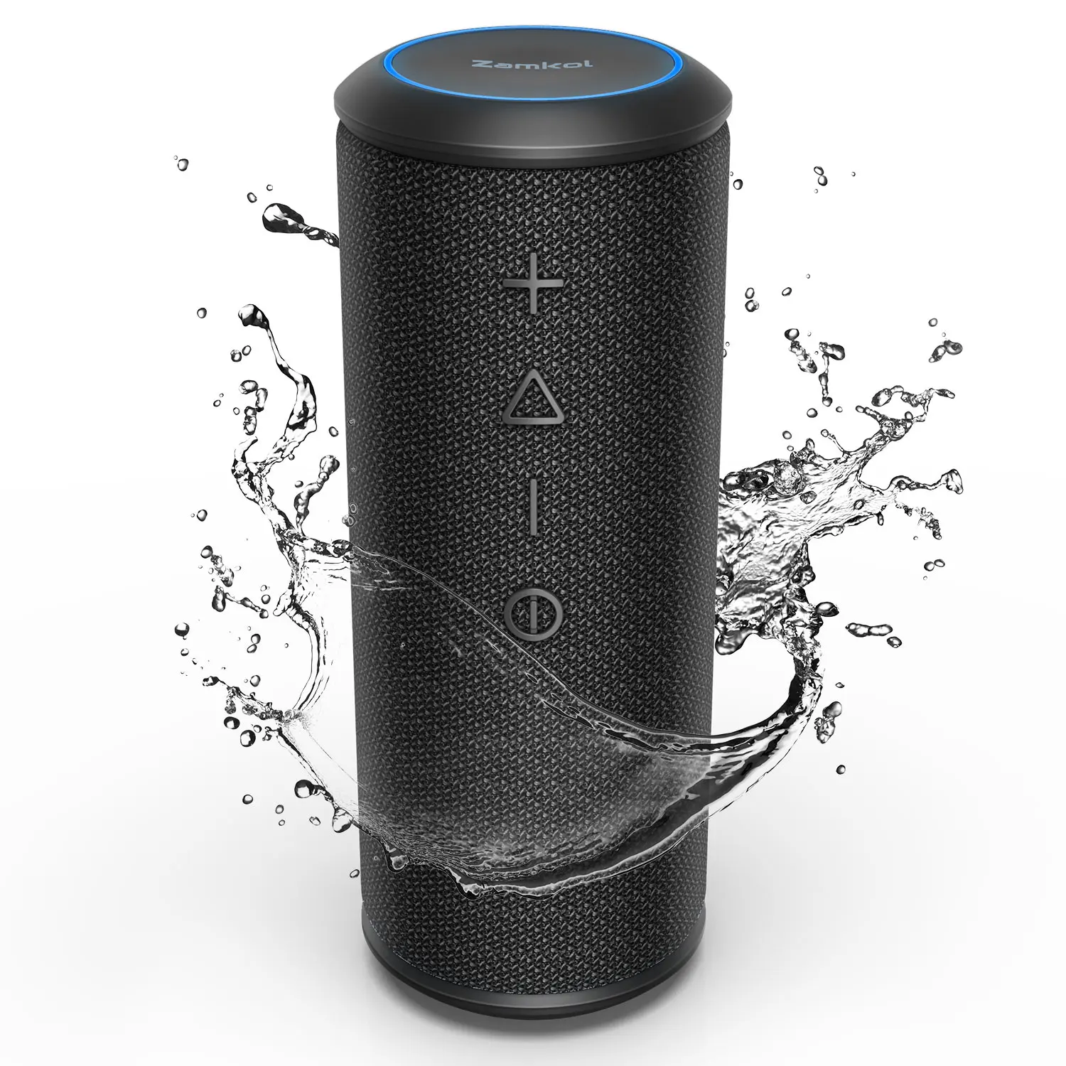 Zamkol ZK606 Black Free Mic Stereo Hifi Mini Karaoke Portable Speaker Wireless Wholesale Speaker Bluetooth Outdoor - ANKUX.COM