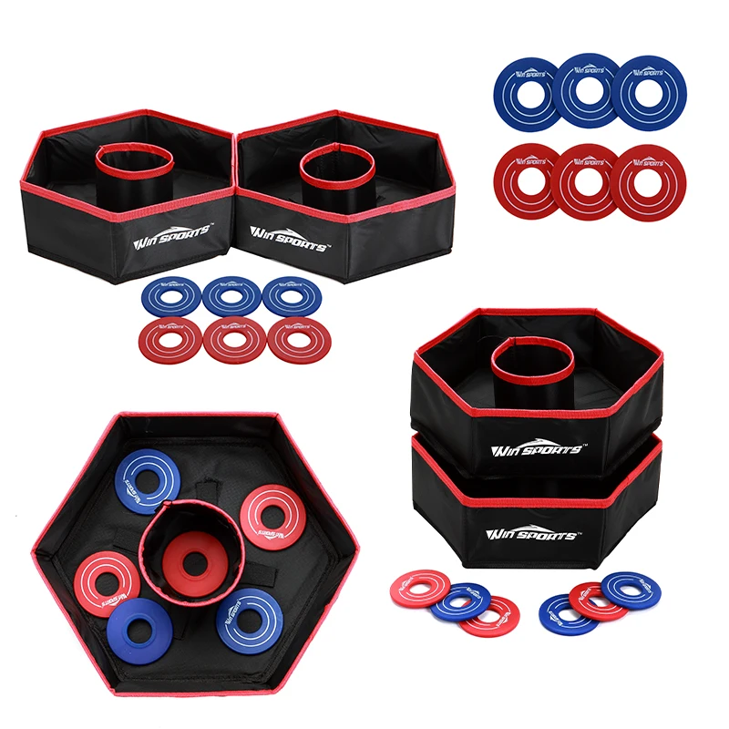 Outdoor Washer Toss Game Set,Set Of 8 Replacement Washers With Bottle