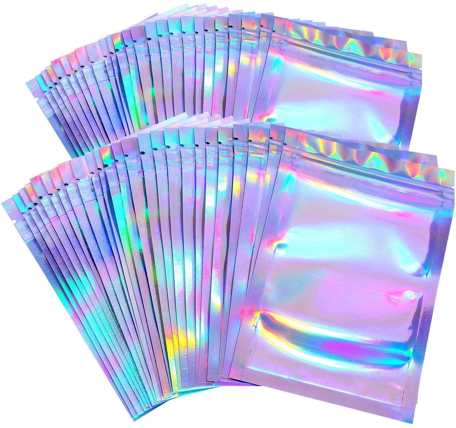 

Holographic Bag,100 Pieces, Silver/black/white/grey/red, etc.