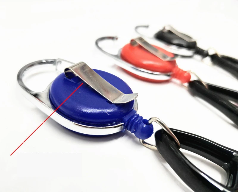 Custom Creative Lighter Leash Retractable Customized Logo Keychain