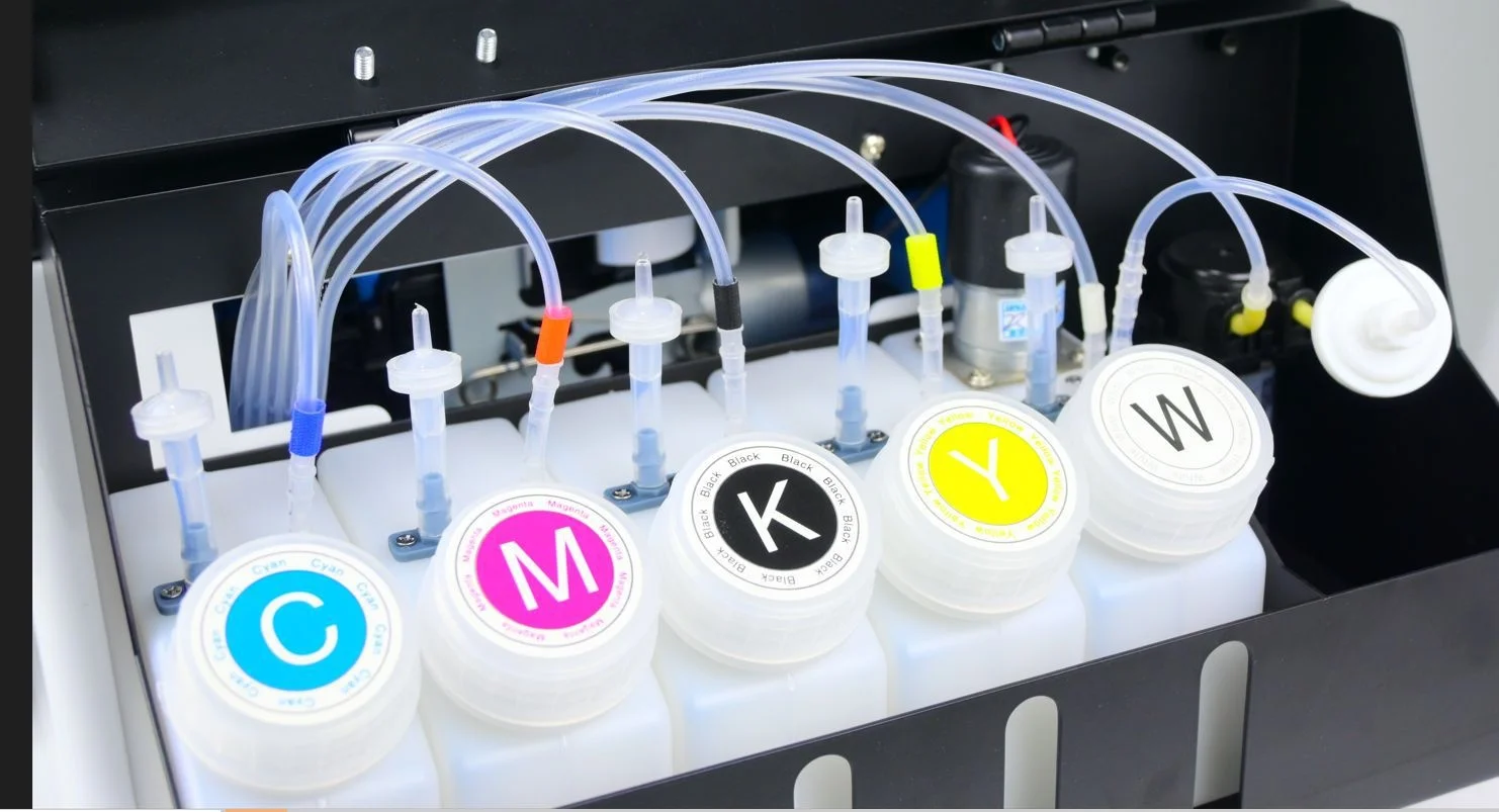 L1800 A3 DTF  Digital Color Printer White Ink Heat Transfer Clothing Fabric DIY Manual Powder Dried Key Feature Automatic