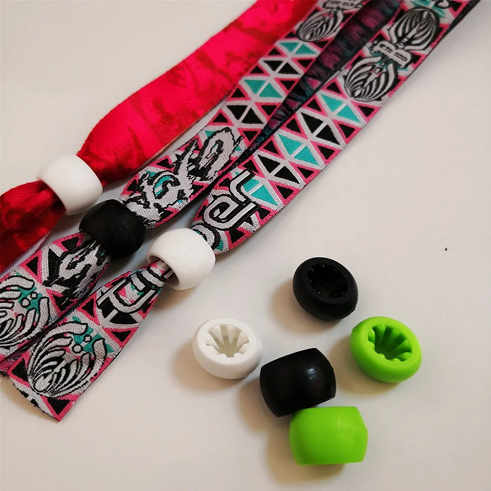 High Secure Plastic Sliding Lock Bead For Textile Woven Festival