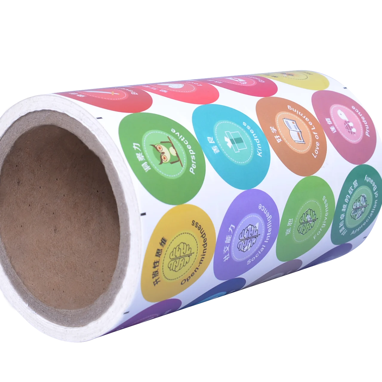 Factory Price Label Sticker Company Round Sticker Bottle Label Logo