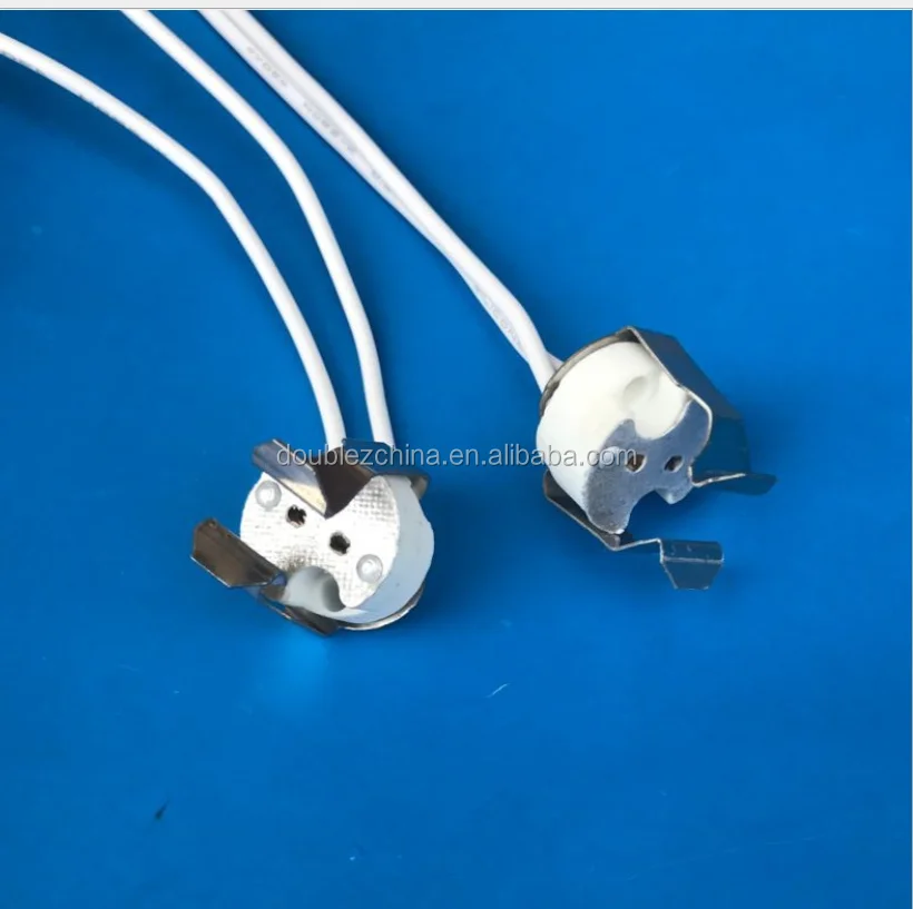Mr16 Socket With Bracket G5.3 Gu5.3 Cfl Halogen Led Mr11 Mr16 Socket