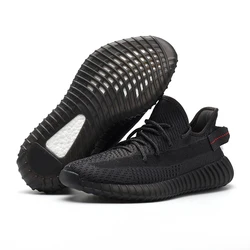 High Quality Custom White Yeezy 350 V2 1 500 With Box Dropshipping Slides Kids Running Women Mens Yeezy Sneakers Shoes