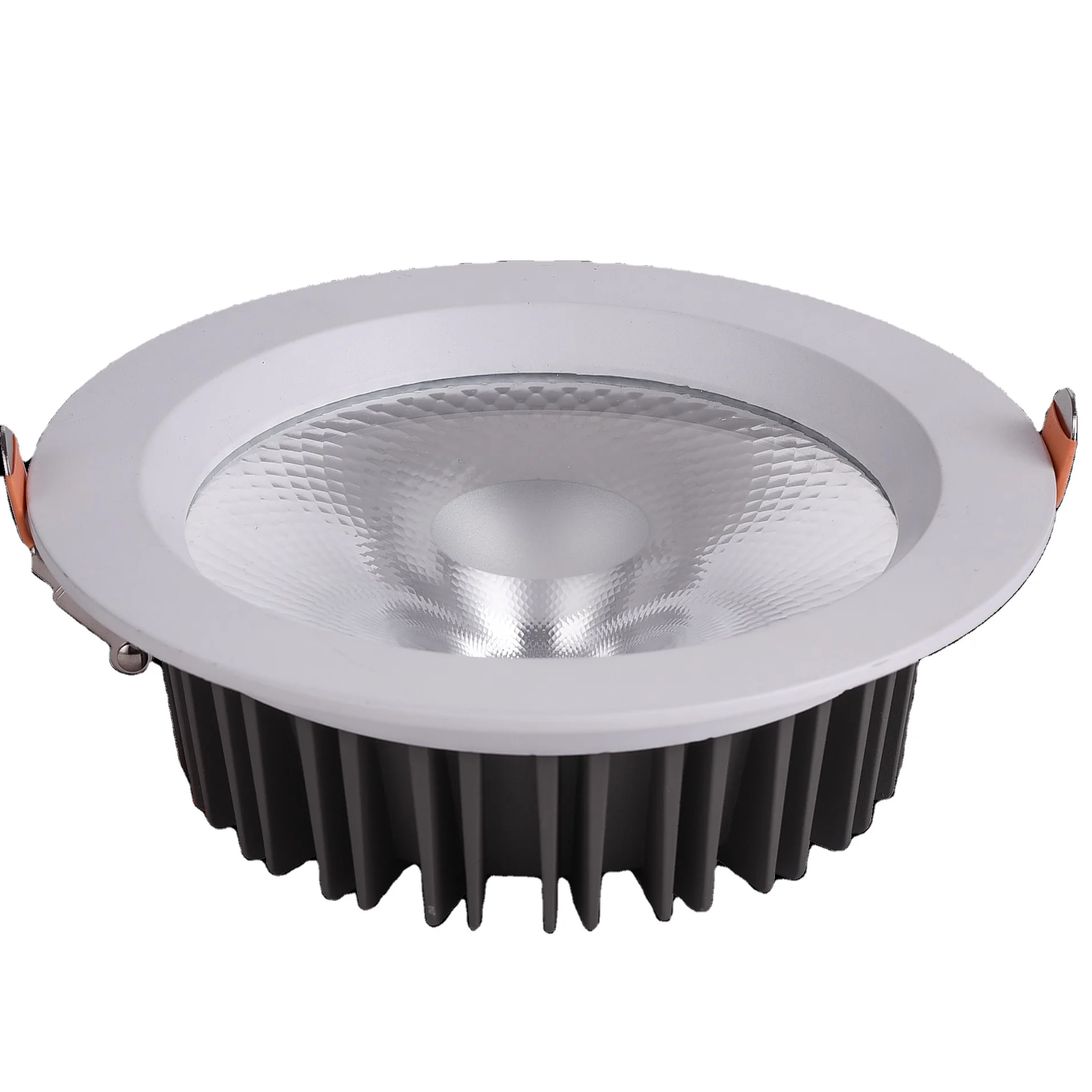 2020 New China manufacturer exhibition halls ceiling recessed mounted led glass 30w downlight