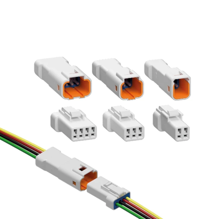 2/3/4 Pin 2.0mm Jst Jwpf Series Waterproof Wire To Wire Connectors