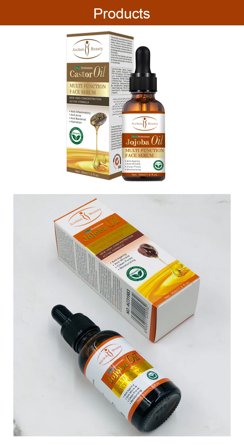 Aichun Beauty Whitening Moisturizing Jojoba oil Face serum for all skin 30ml