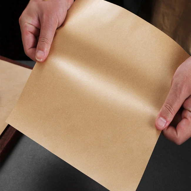 Custom Printing Oil Resistant Fast Food Tray Liners /plate Kraft Paper For Fast Food Wrapping