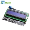 LCD Keypad Shield LCD1602 LCD 1602 Character Module Display For UNO MEGA2560 raspberry pi blue screen
